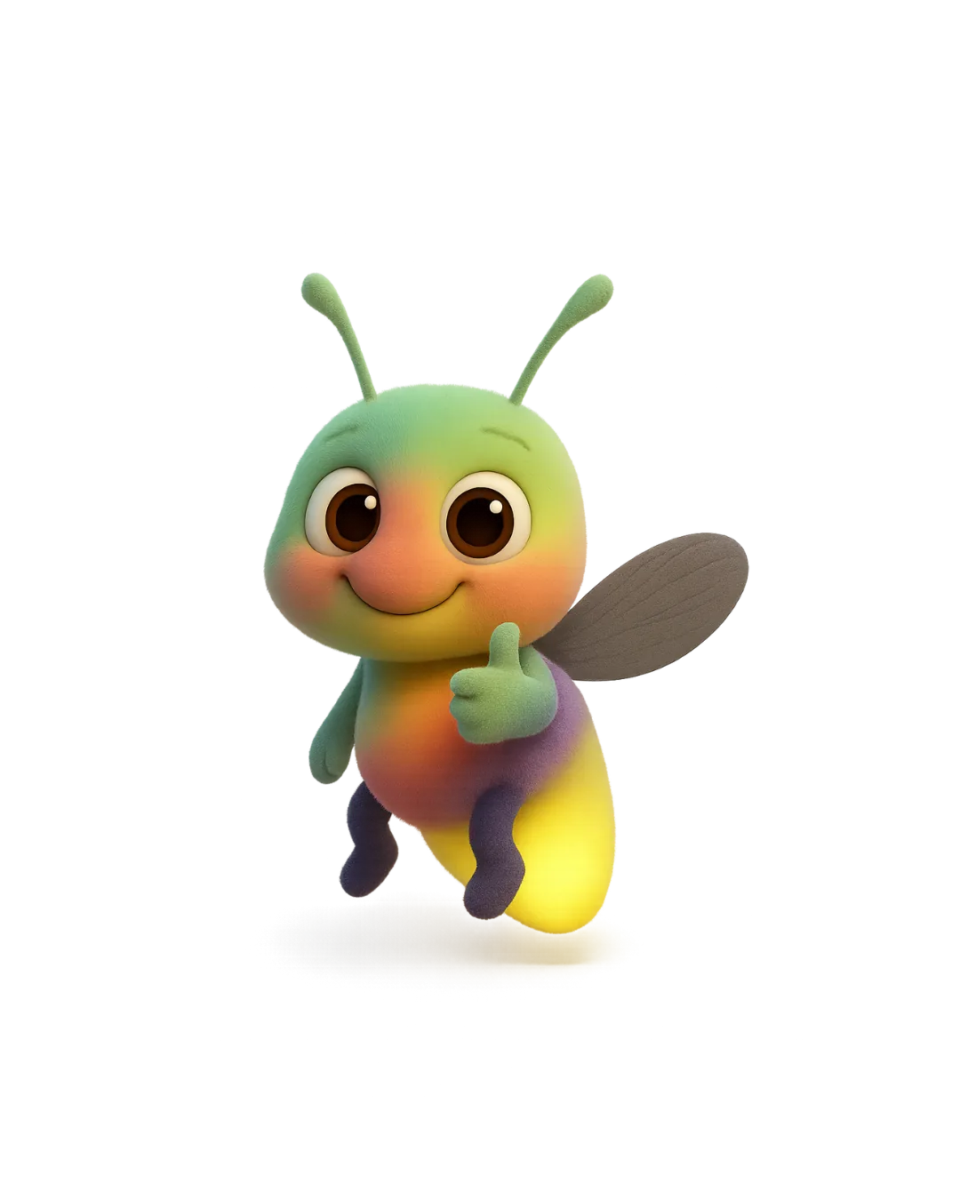 Lumi giving a thumbs up